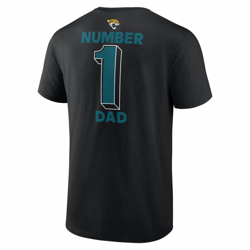 Jacksonville Jaguars  #1 Dad Jersey T-Shirt