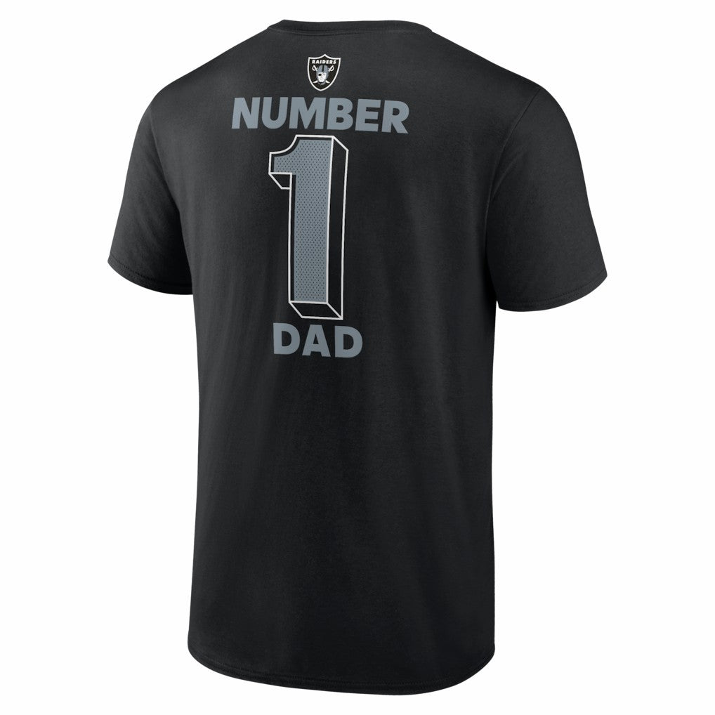 Las Vegas Raiders  #1 Dad Jersey T-Shirt