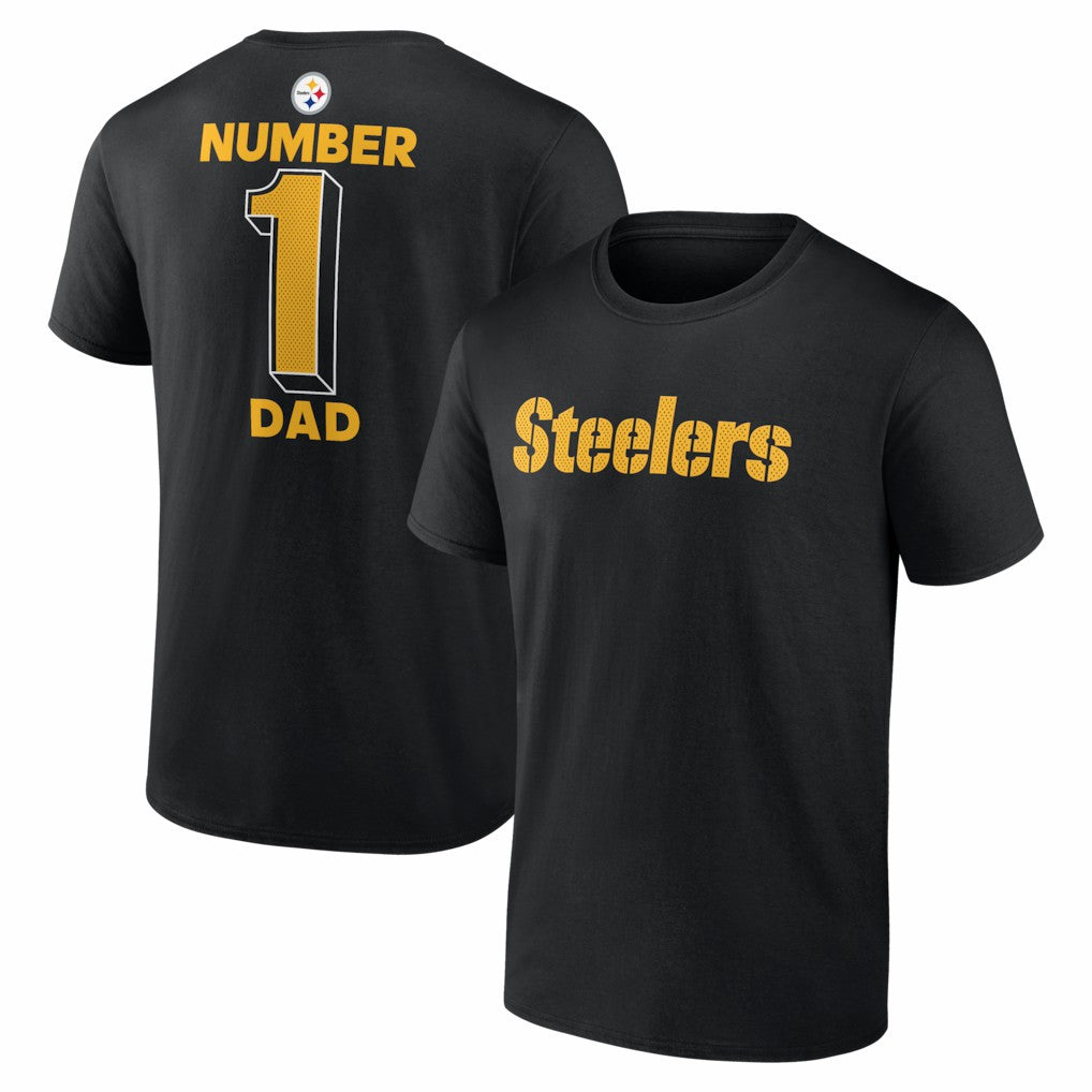 Pittsburgh Steelers  #1 Dad Jersey T-Shirt