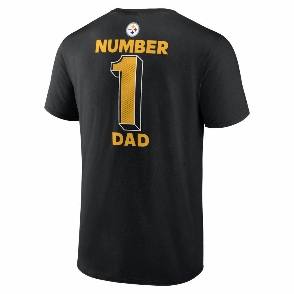 Pittsburgh Steelers  #1 Dad Jersey T-Shirt