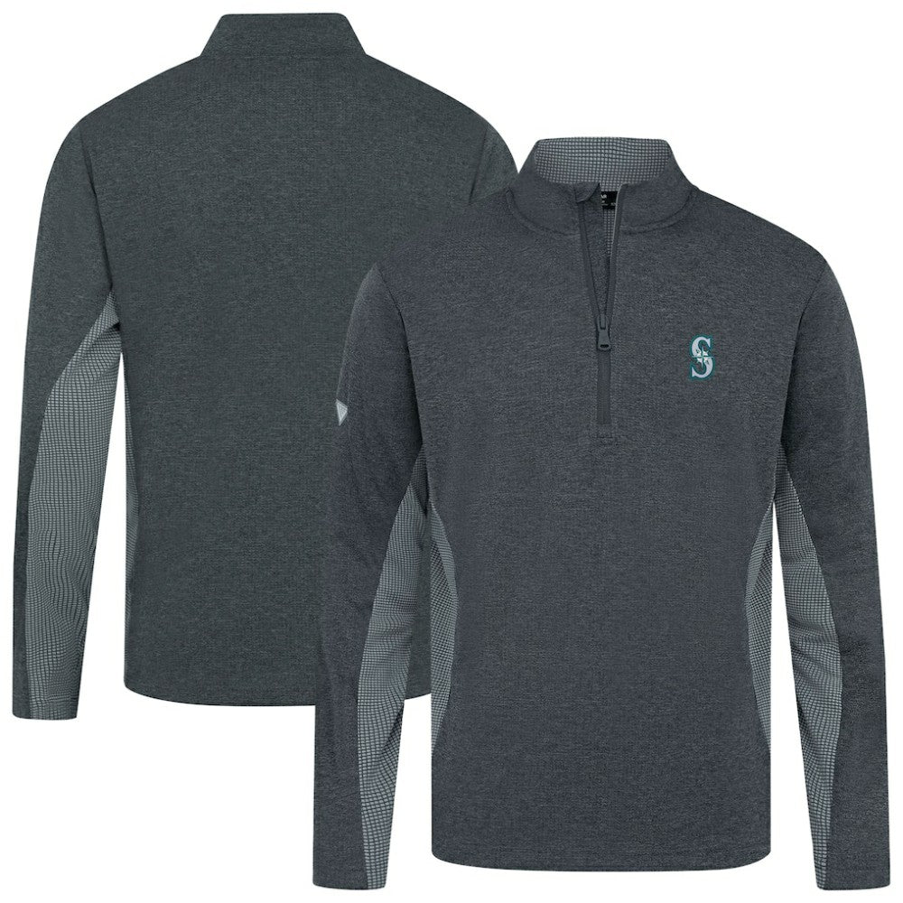 Seattle Mariners Levelwear Waffle Insignia 2.0 Quarter-Zip Pullover | MLB Online