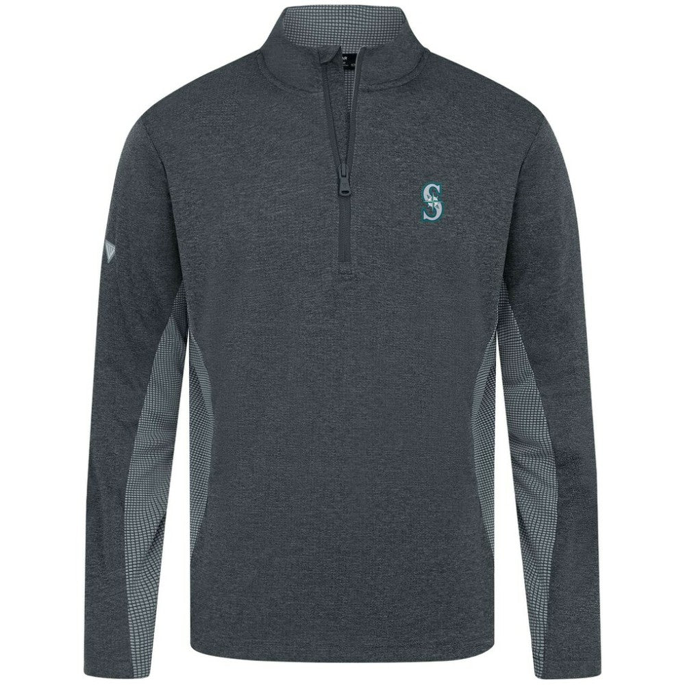 Seattle Mariners Levelwear Waffle Insignia 2.0 Quarter-Zip Pullover | MLB Online