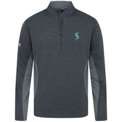Seattle Mariners Levelwear Waffle Insignia 2.0 Quarter-Zip Pullover | MLB Online