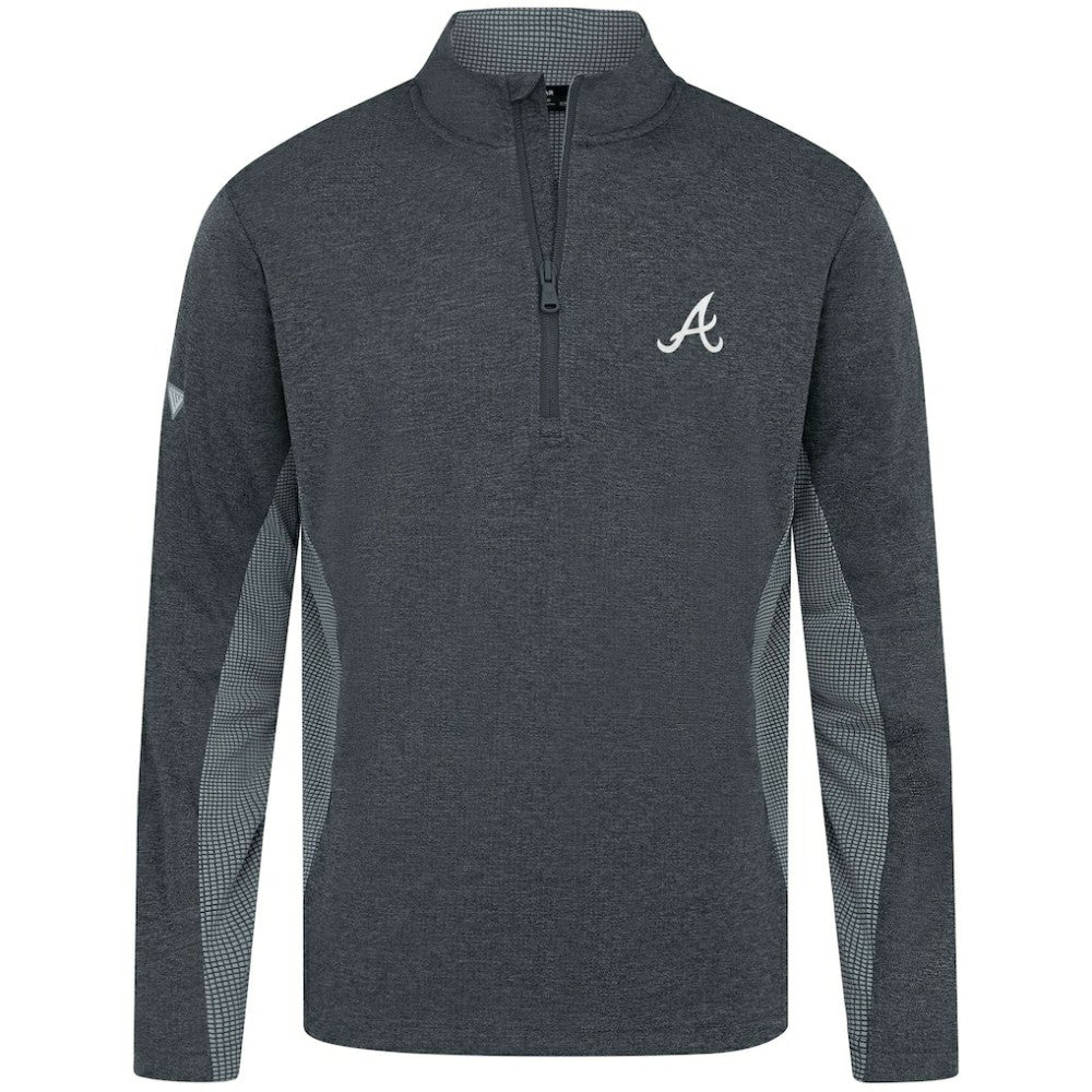 Atlanta Braves Levelwear Waffle Insignia 2.0 Quarter-Zip Pullover | MLB New