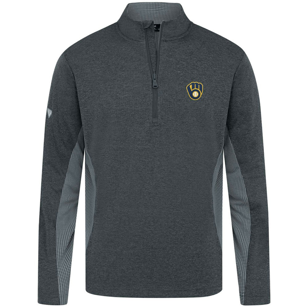 Milwaukee Brewers Levelwear Waffle Insignia 2.0 Quarter-Zip Pullover | MLB On Sale