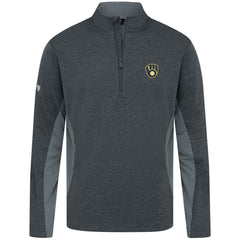 Milwaukee Brewers Levelwear Waffle Insignia 2.0 Quarter-Zip Pullover | MLB On Sale