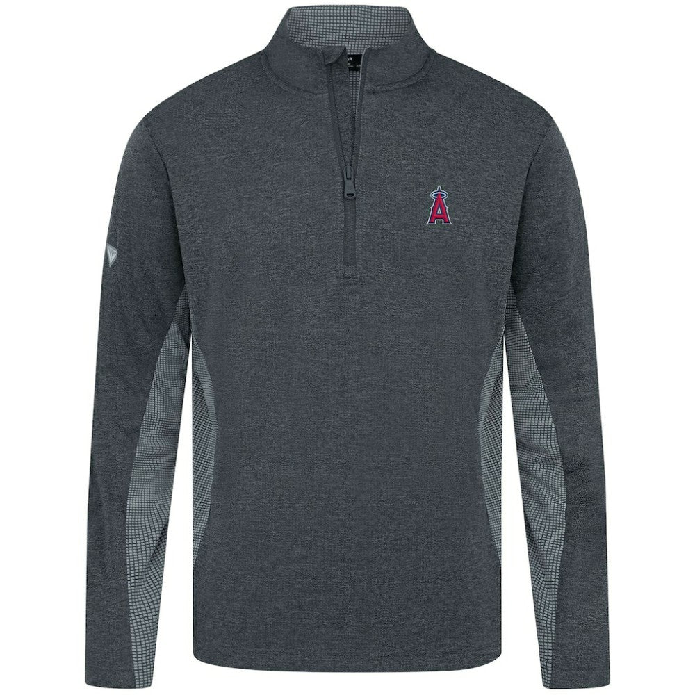 Los Angeles Angels Levelwear Waffle Insignia 2.0 Quarter-Zip Pullover | MLB US