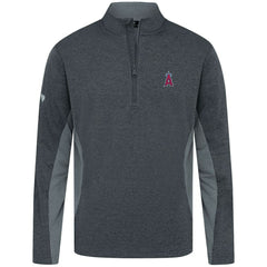 Los Angeles Angels Levelwear Waffle Insignia 2.0 Quarter-Zip Pullover | MLB US