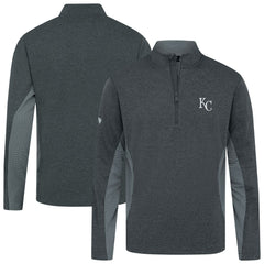 Kansas City Royals Levelwear Waffle Insignia 2.0 Quarter-Zip Pullover | MLB Outlet