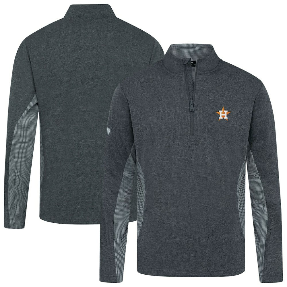 Houston Astros Levelwear Waffle Insignia 2.0 Quarter-Zip Pullover | MLB Discount