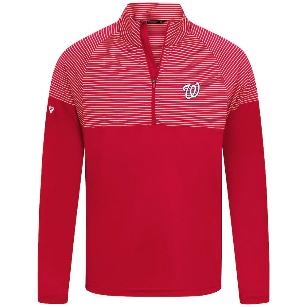 Washington Nationals Levelwear Classic Stripes Insignia 2.0 Pullover | MLB US