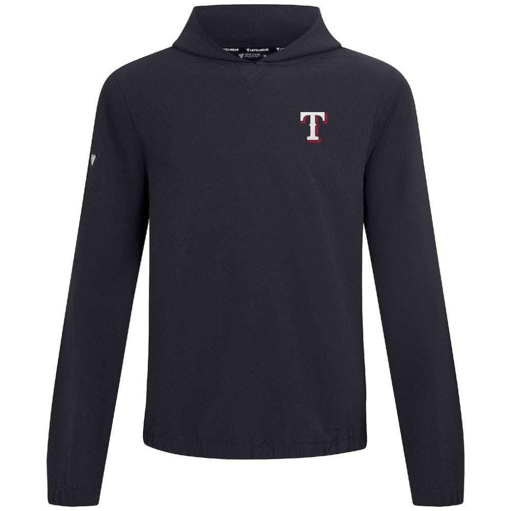 Texas Rangers Levelwear Action Insignia 2.0 Pullover Hoodie | MLB US