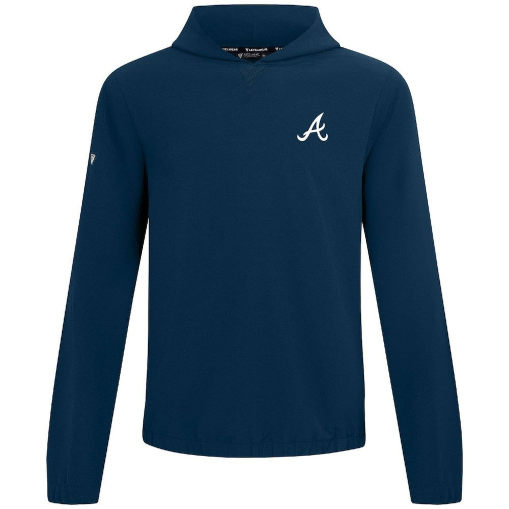 Atlanta Braves Levelwear Action Insignia 2.0 Pullover Hoodie | MLB Sale