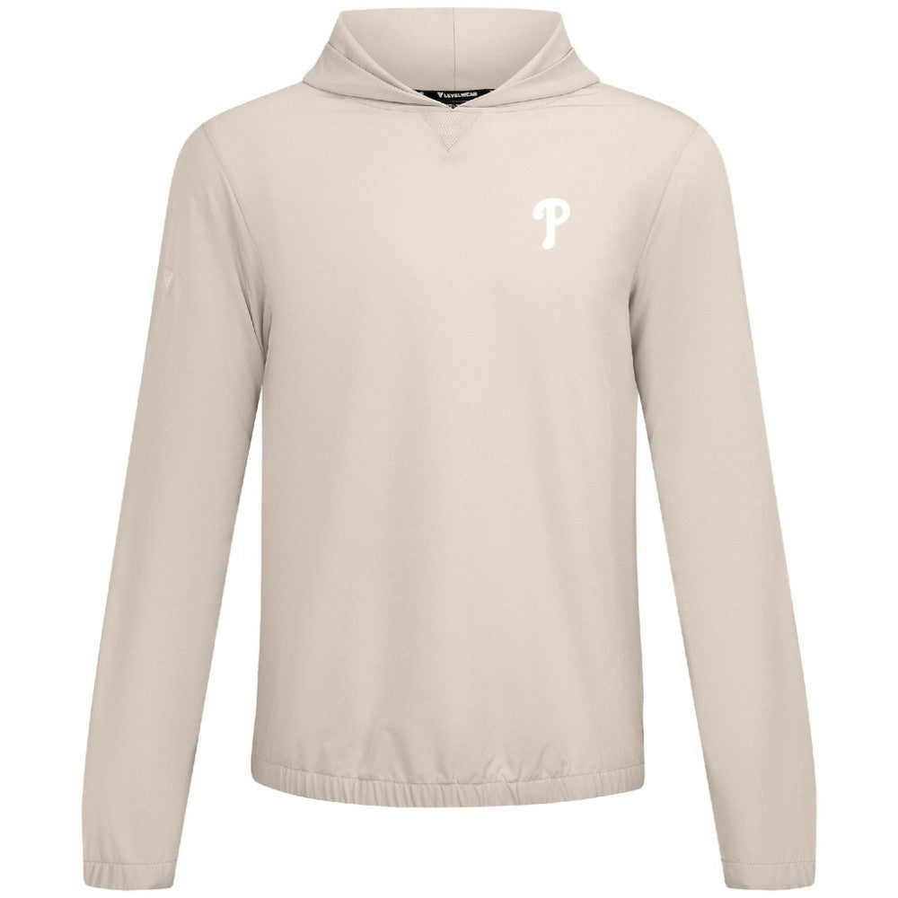 Philadelphia Phillies Levelwear Action Insignia 2.0 Pullover Hoodie | MLB New