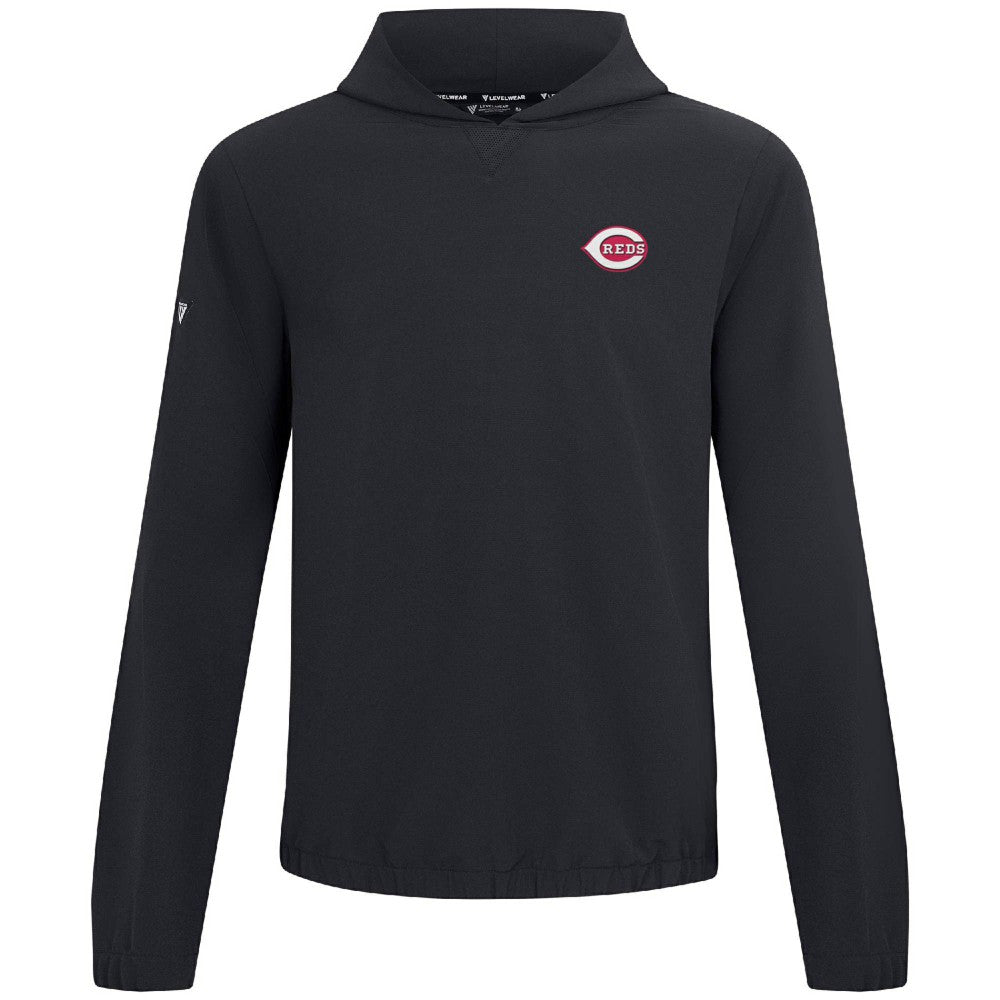 Cincinnati Reds Levelwear Action Insignia 2.0 Pullover Hoodie | MLB On Sale