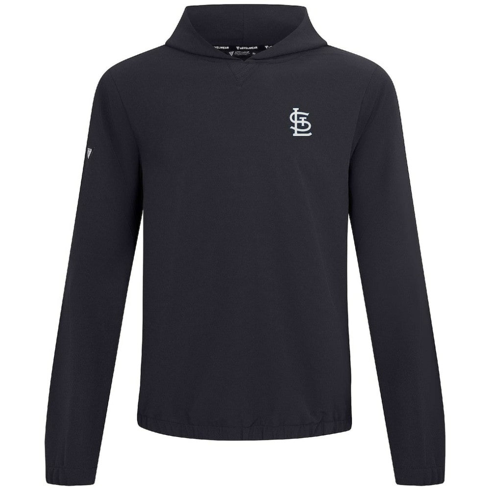 St. Louis Cardinals Levelwear Action Insignia 2.0 Pullover Hoodie | MLB Outlet