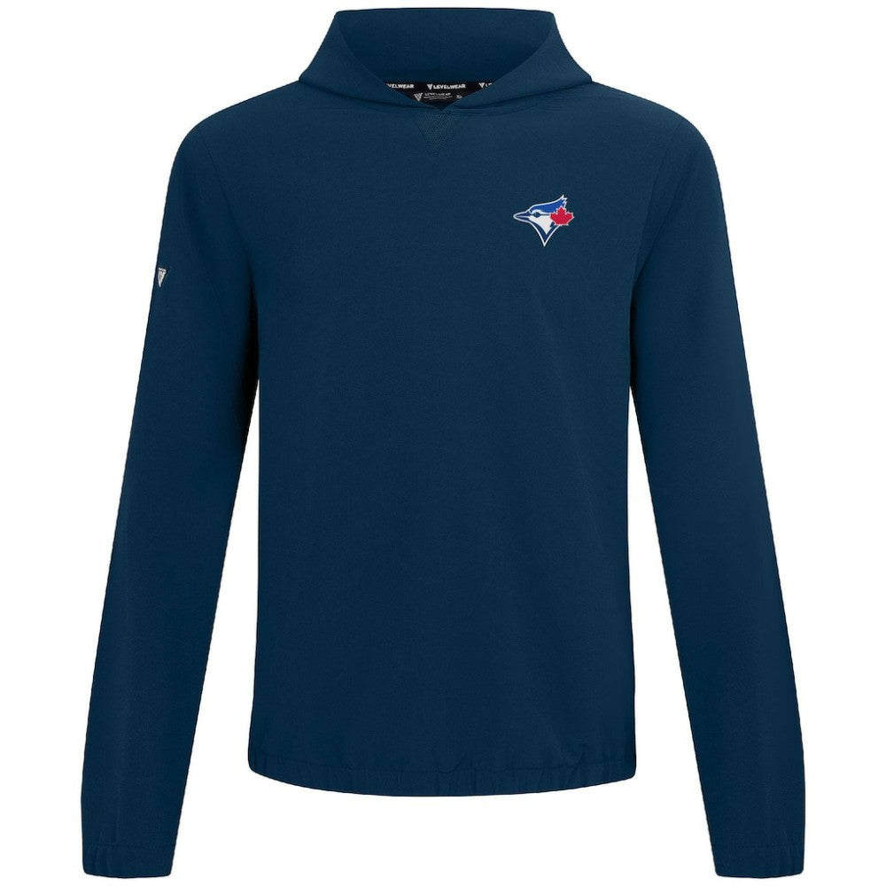 Toronto Blue Jays Levelwear Action Insignia 2.0 Pullover Hoodie | MLB Discount