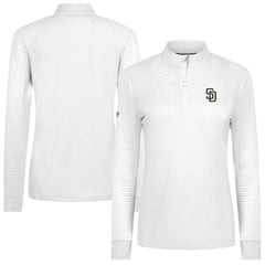 San Diego Padres Levelwear Women's Power Insignia 2.0 Quarter-Zip Pullover Top | MLB Discount