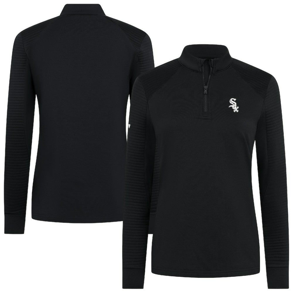 Chicago White Sox Levelwear Women's Power Insignia 2.0 Quarter-Zip Pullover Top | MLB Online