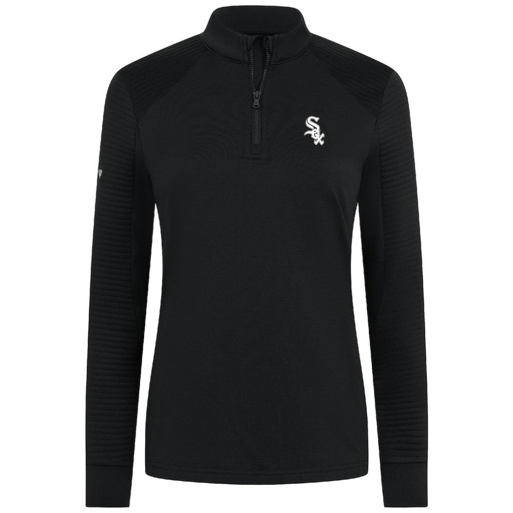 Chicago White Sox Levelwear Women's Power Insignia 2.0 Quarter-Zip Pullover Top | MLB Online