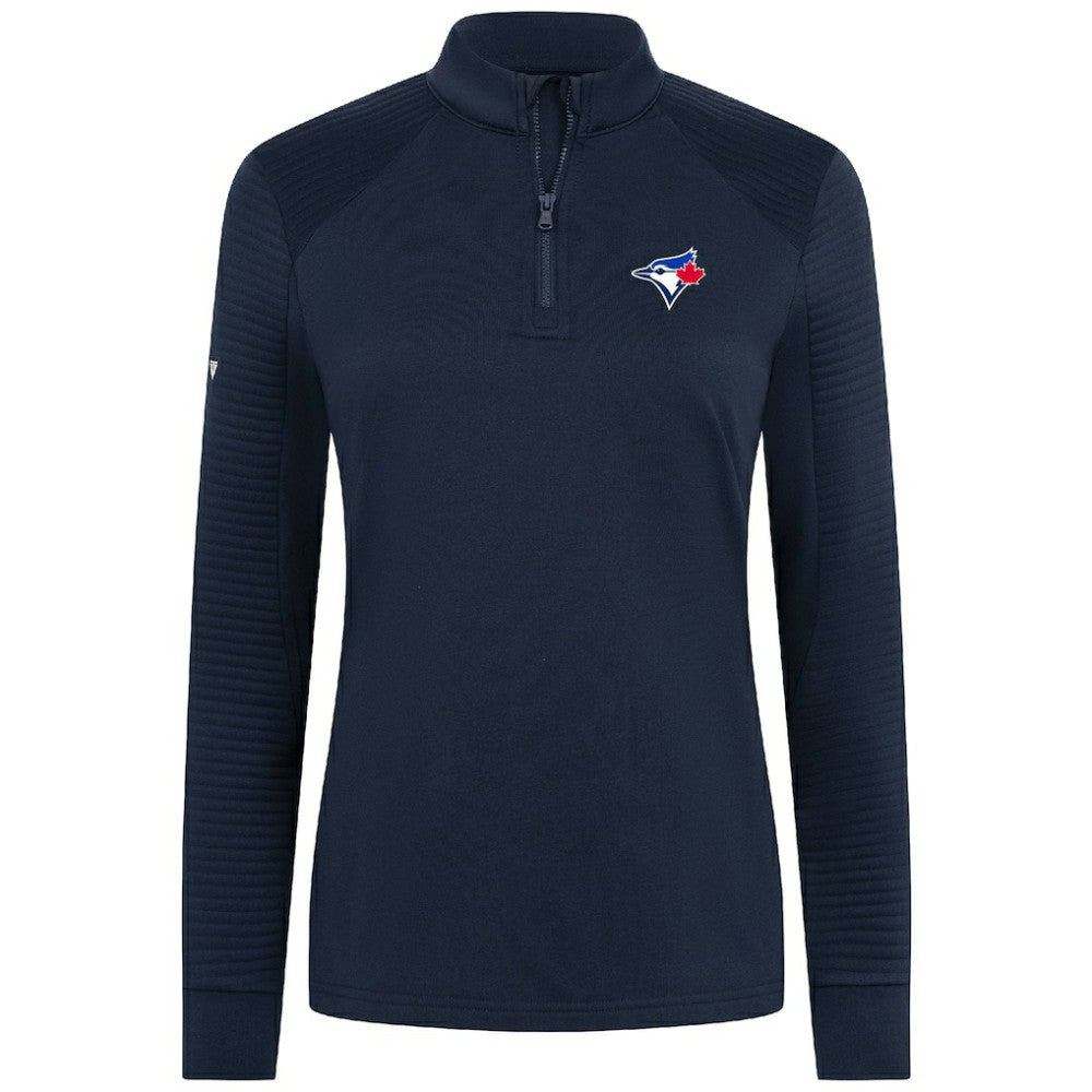 Toronto Blue Jays Levelwear Women's Power Insignia 2.0 Quarter-Zip Pullover Top | MLB Near me