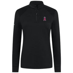 Los Angeles Angels Levelwear Women's Power Insignia 2.0 Quarter-Zip Pullover Top | MLB Sale