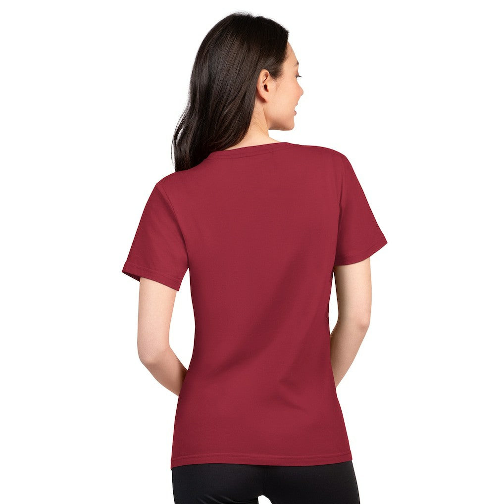 Arizona Cardinals  G-III 4Her by Carl Banks Women's Super-Slim Lightweight Winning Crew T-Shirt