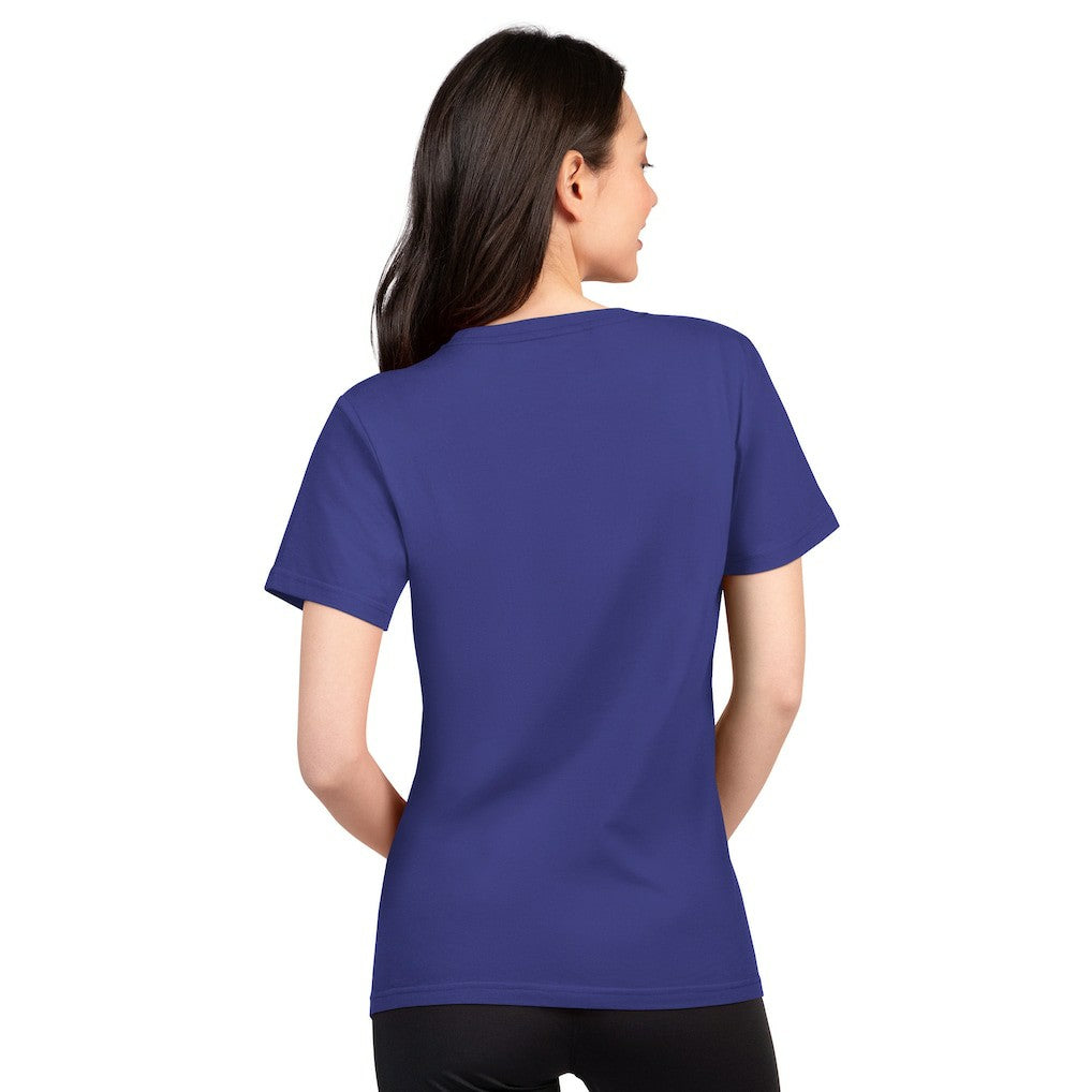 Baltimore Ravens  G-III 4Her by Carl Banks Women's Super-Slim Lightweight Winning Crew T-Shirt