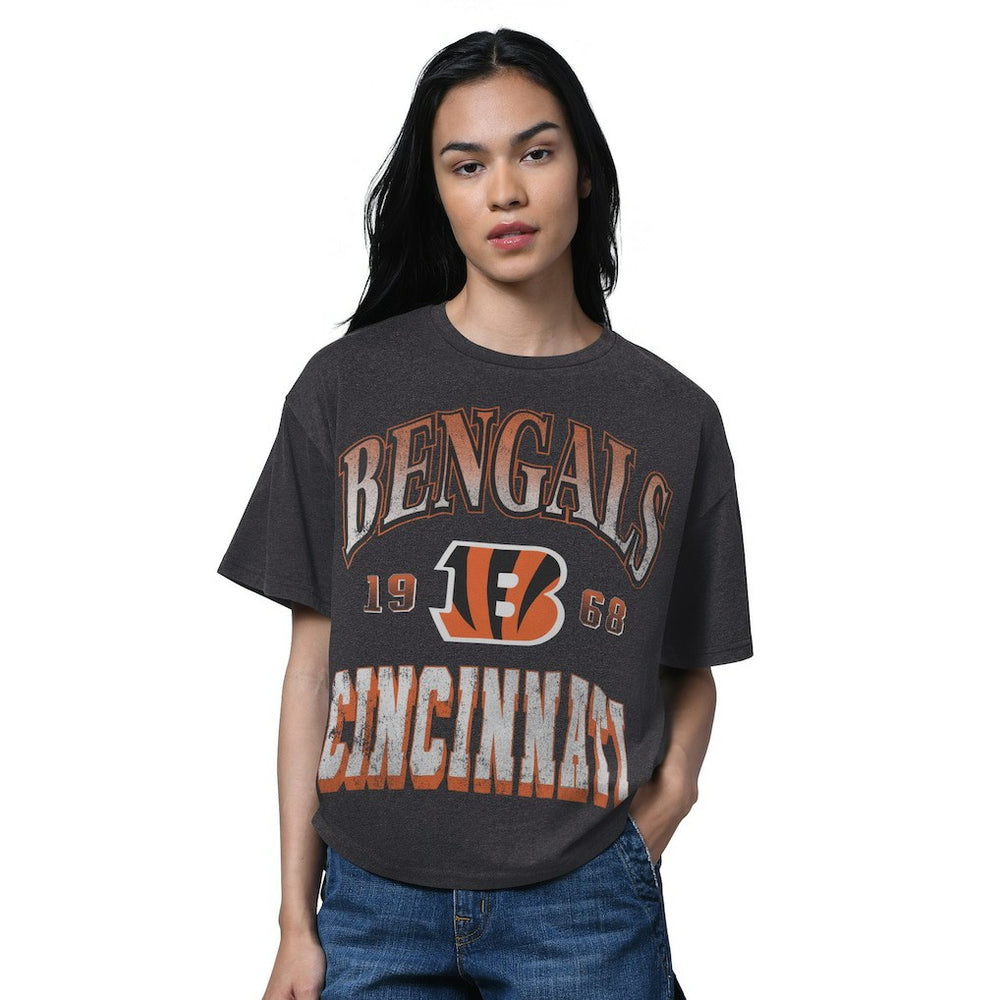 Cincinnati Bengals  Starter Women's Oversized Hall of Fame T-Shirt