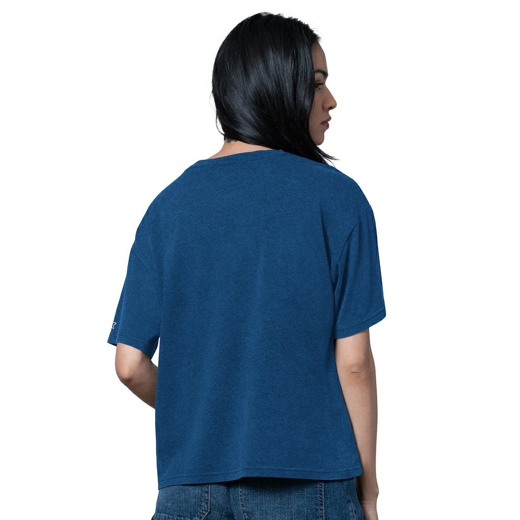 Indianapolis Colts  Starter Women's Oversized Hall of Fame T-Shirt