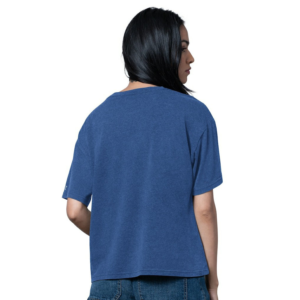 New York Giants  Starter Women's Oversized Hall of Fame T-Shirt