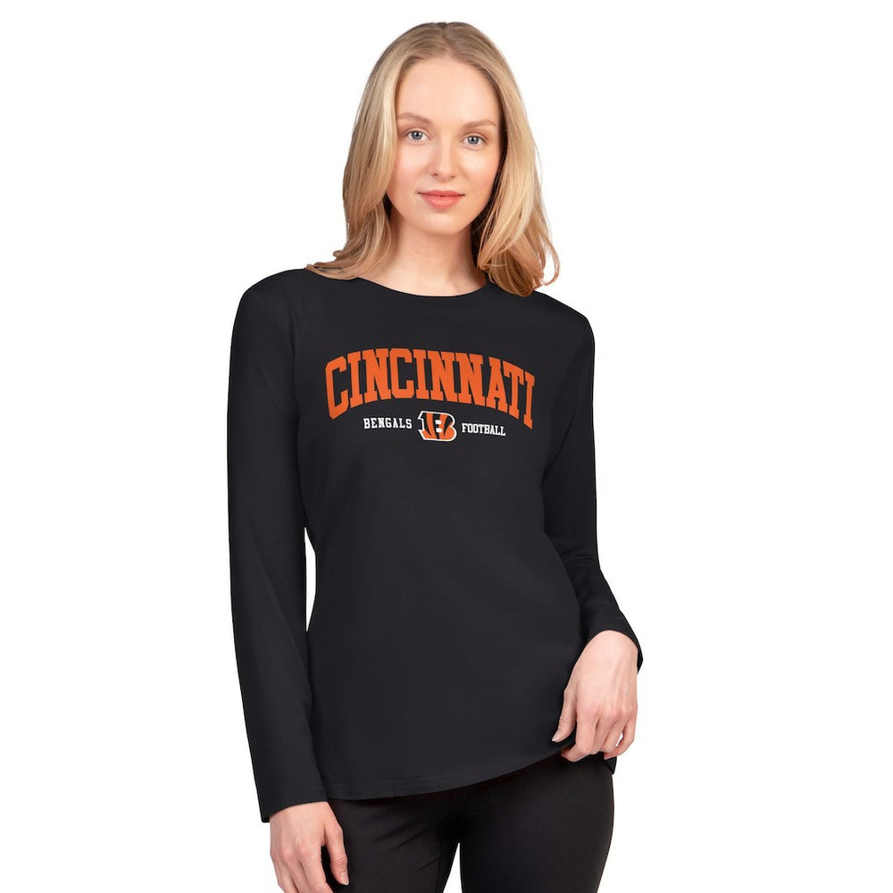 Cincinnati Bengals  G-III 4Her by Carl Banks Women's Best Play Long Sleeve T-Shirt