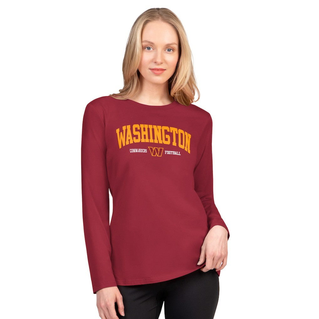 Washington Commanders  G-III 4Her by Carl Banks Women's Best Play Long Sleeve T-Shirt