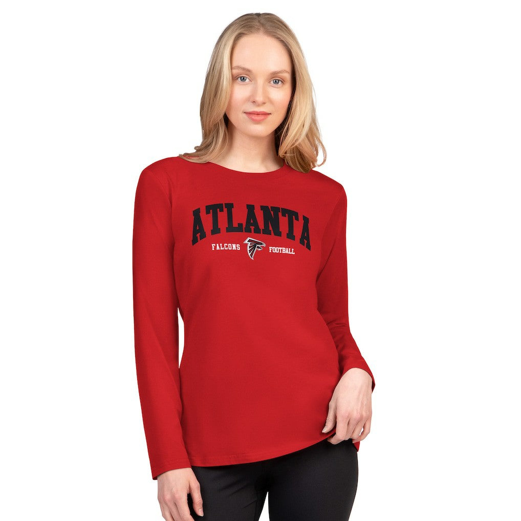 Atlanta Falcons  G-III 4Her by Carl Banks Women's Best Play Long Sleeve T-Shirt