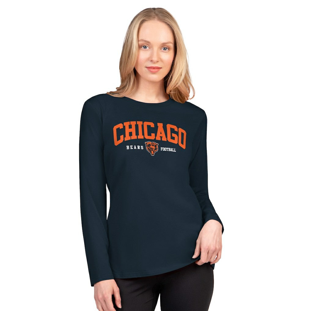 Chicago Bears  G-III 4Her by Carl Banks Women's Best Play Long Sleeve T-Shirt