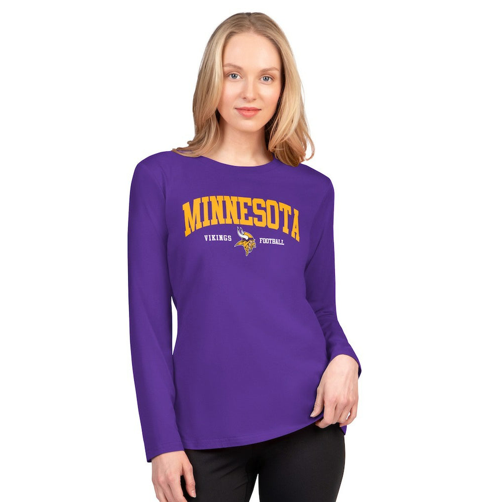 Minnesota Vikings  G-III 4Her by Carl Banks Women's Best Play Long Sleeve T-Shirt