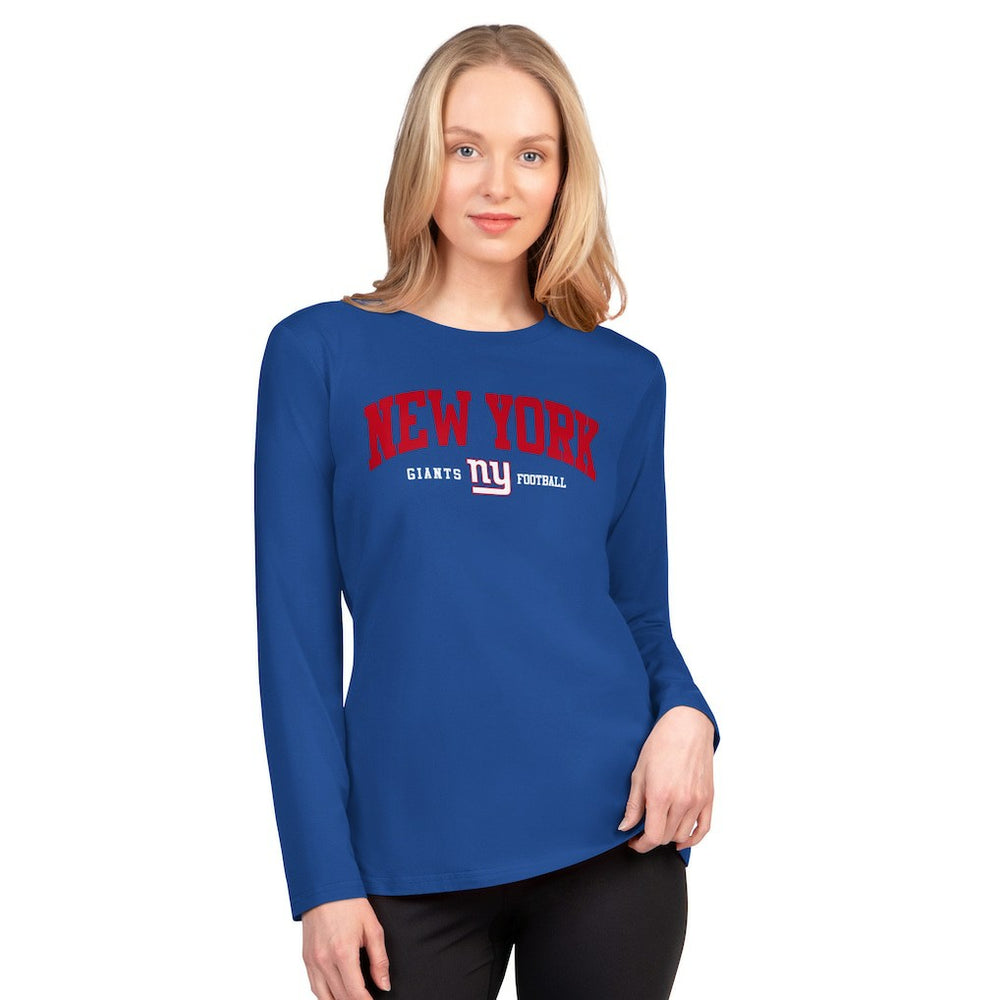 New York Giants  G-III 4Her by Carl Banks Women's Best Play Long Sleeve T-Shirt