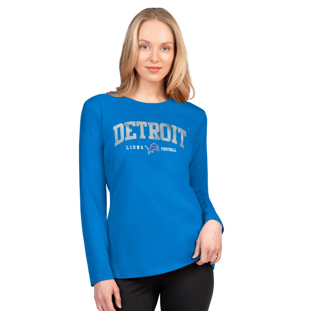 Detroit Lions  G-III 4Her by Carl Banks Women's Best Play Long Sleeve T-Shirt
