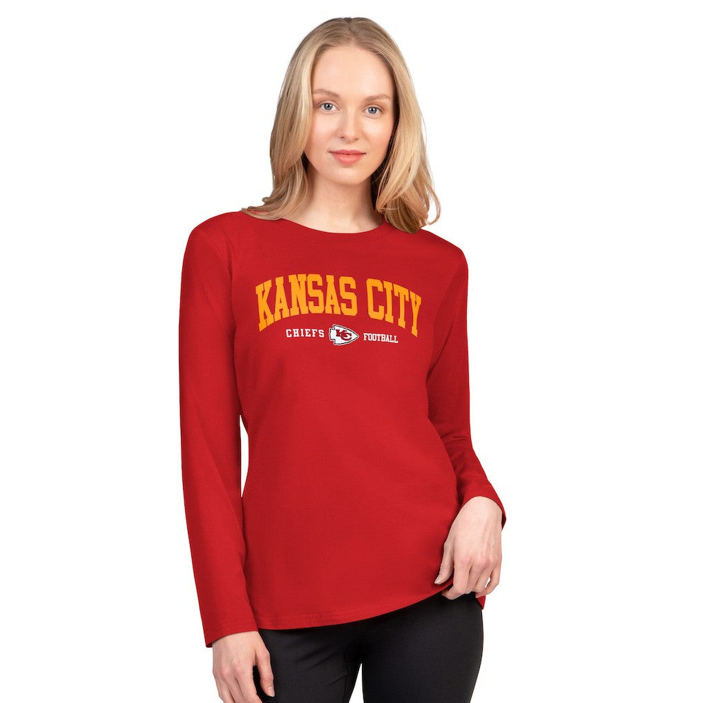 Kansas City Chiefs  G-III 4Her by Carl Banks Women's Best Play Long Sleeve T-Shirt
