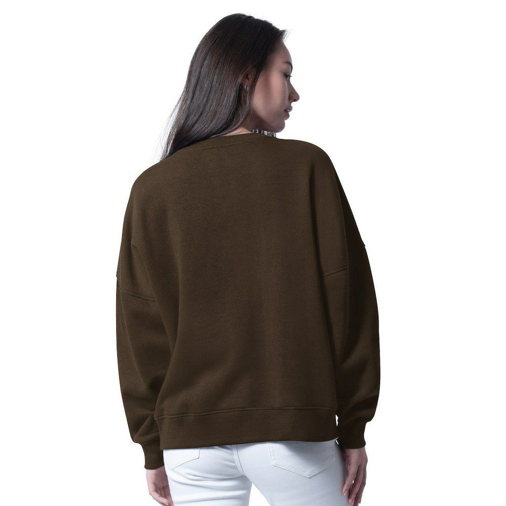 Cleveland Browns  G-III 4Her by Carl Banks Women's Oversized Feud Sweatshirt