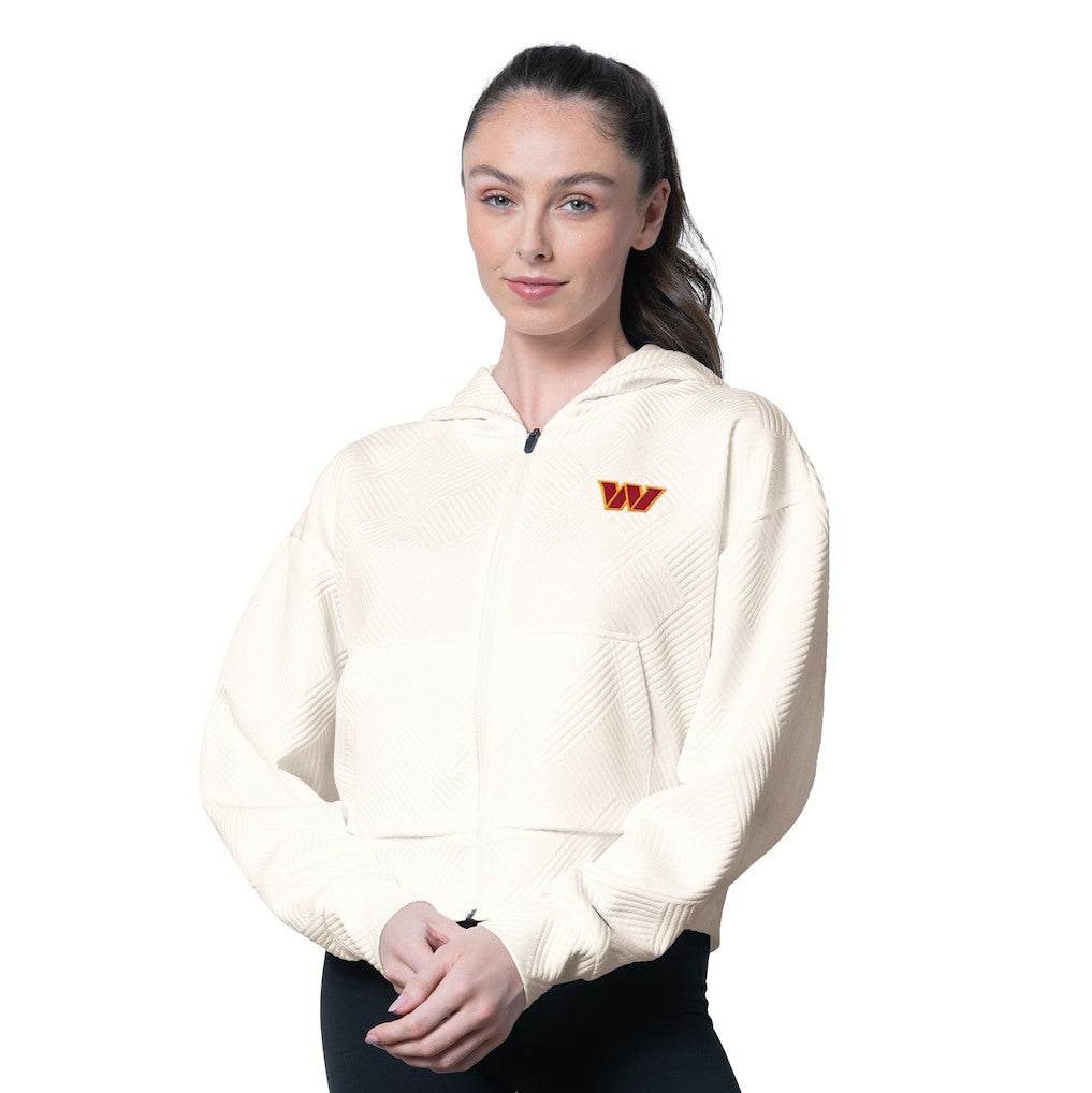 Washington Commanders  MSX by Michael Strahan Women's Eleanor Full-Zip Hoodie