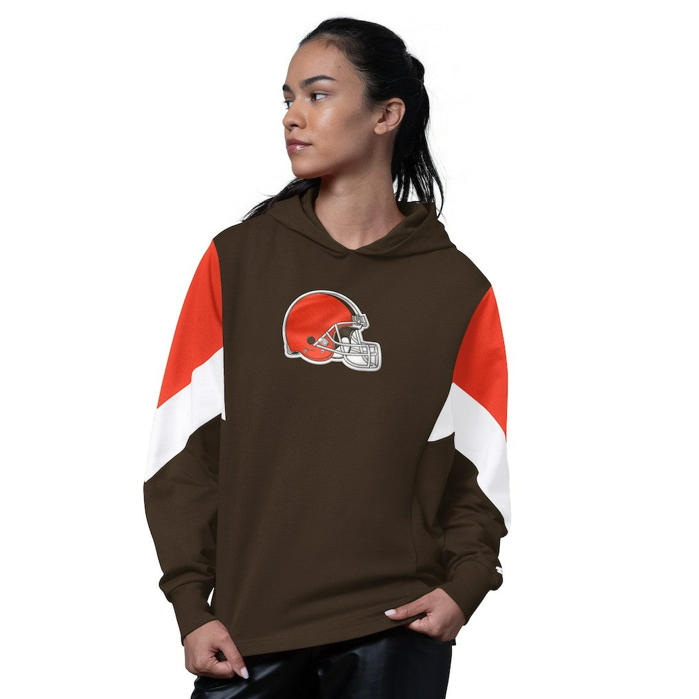 Cleveland Browns  Starter Women's Scrimmage Hoodie
