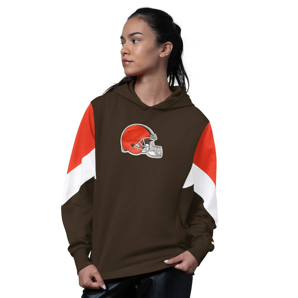 Cleveland Browns  Starter Women's Scrimmage Hoodie