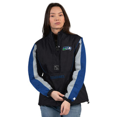 Seattle Seahawks  Starter Women's Thursday Night Gridiron Half-Zip Jacket