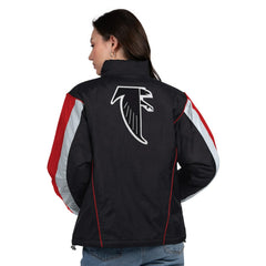 Atlanta Falcons  Starter Women's Thursday Night Gridiron Half-Zip Jacket