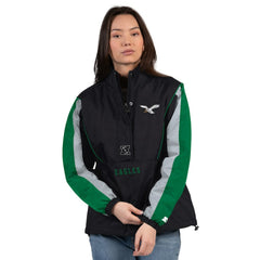 Philadelphia Eagles  Starter Women's Thursday Night Gridiron Half-Zip Jacket