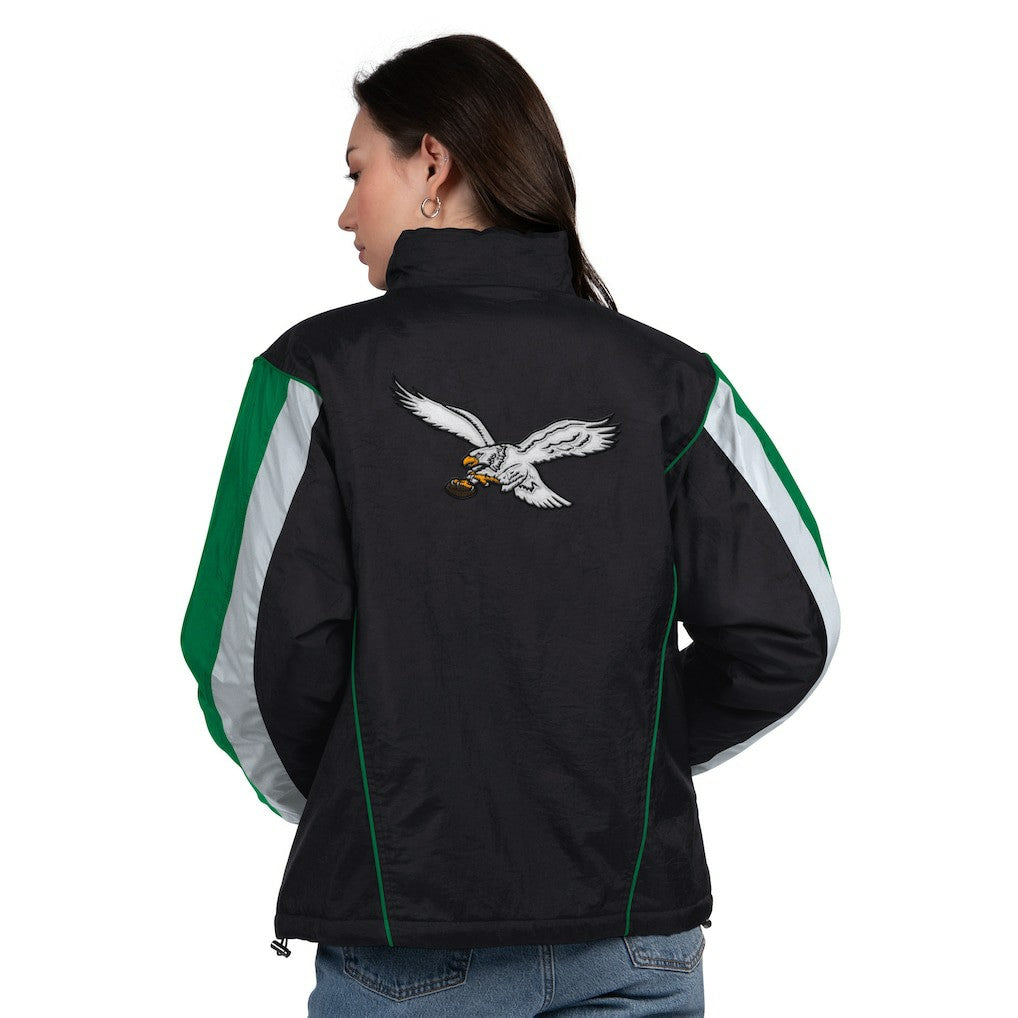 Philadelphia Eagles  Starter Women's Thursday Night Gridiron Half-Zip Jacket