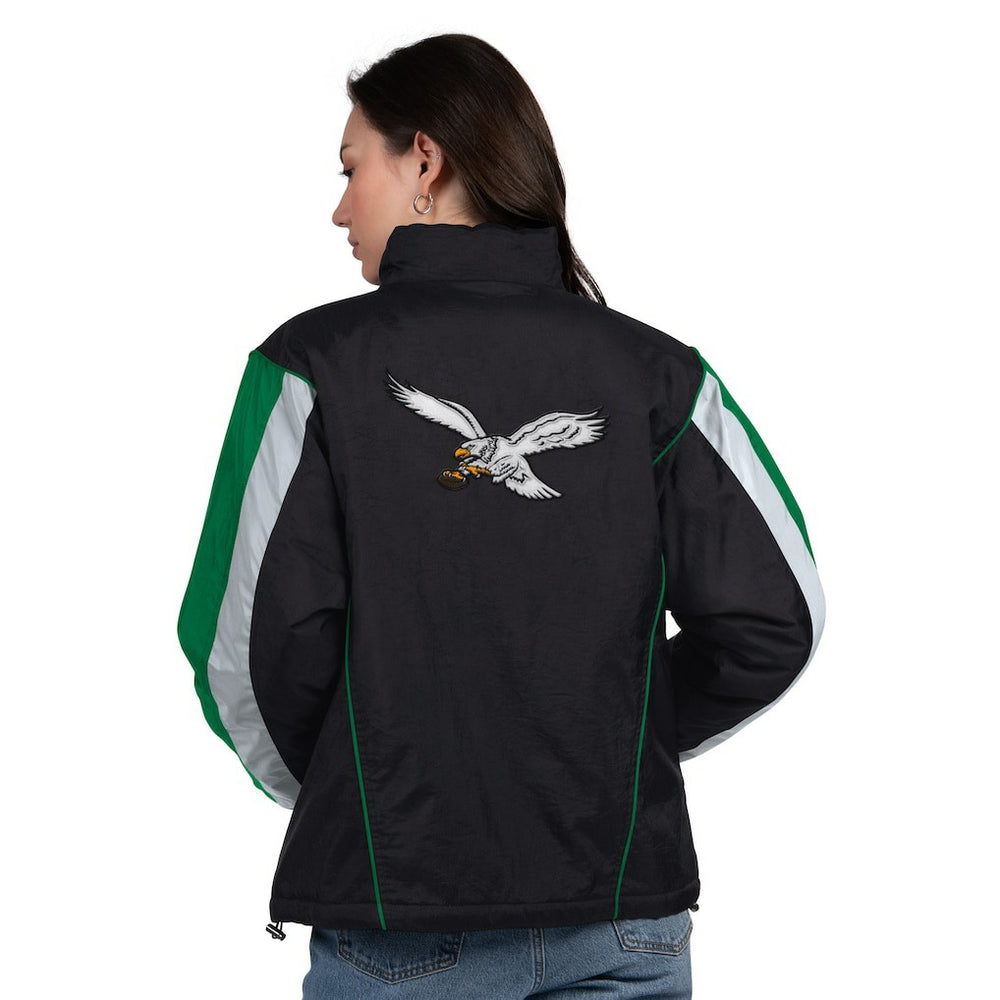 Philadelphia Eagles  Starter Women's Thursday Night Gridiron Half-Zip Jacket