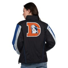 Denver Broncos  Starter Women's Thursday Night Gridiron Half-Zip Jacket