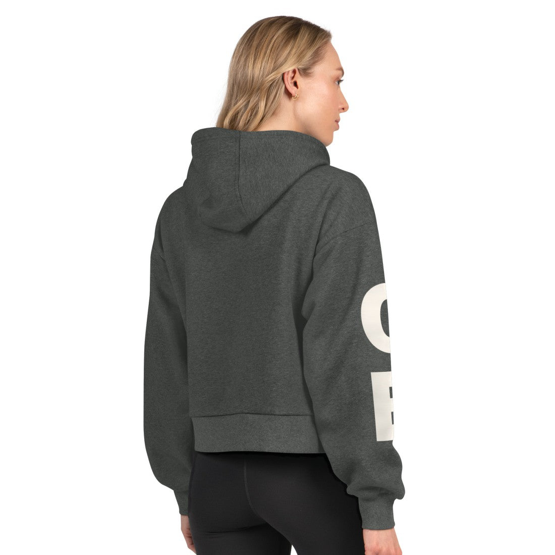 Green Bay Packers  Starter Women's Star Player Cropped Fleece Pullover Hoodie